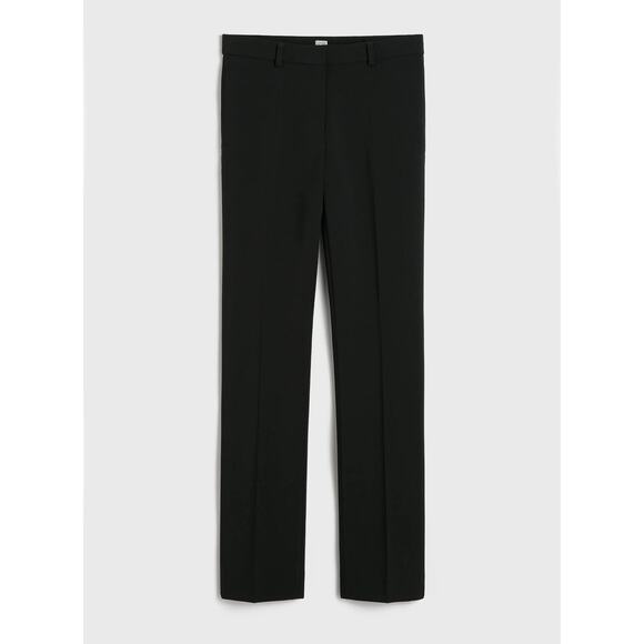 Toteme Low Waist Slim Trousers Black Wool Blend Size 34 EU 2 US - Picture 3 of 8